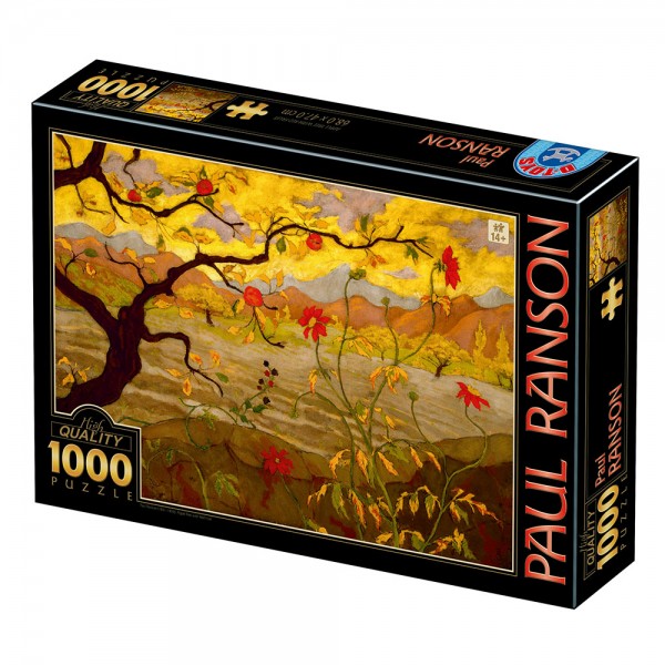 Drzewo jabłoni z czerwonym owocem, Paul Ranson (1000el.). - Sklep Art Puzzle